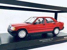 [Free] 1/18 Minichamps Mercedes-Benz 190E (W201) 1982 Red