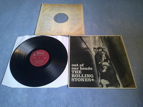ROLLING STONES OUT OF OUR HEADS VINYL UK 1ST PRESS MONO EX+/NEAR MINT R&B AUDIO