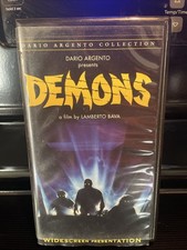 Demons (VHS, 1999, Widescreen) Dario Argento,...