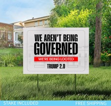 Anti Trump Yard Sign Protest Political Election Statement Outdoor Decor
