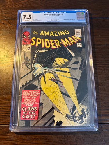 Amazing Spider-Man (1965) #30 1st App Cat Burglar - Steve Ditko Cover and Art!