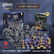 Classic Encounters II - 135 Iconic DND Miniatures Bulk Monsters Unpainted 28mm