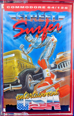 COMMODORE 64/128 -- STREET SURFER (MASTERTRONIC ENTERTAINMENT USA)