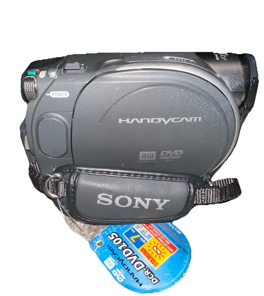 Sony Handycam DCR-DVD105 Mini DVD Camcorder Video Camera For Parts