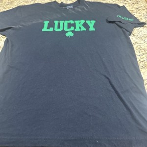 Rogue Fitness lucky shamrock graphic T-Shirt black Men’s Large Cpix