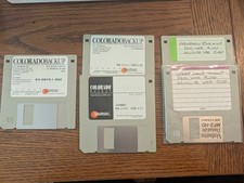  Set of 5 Floppy Disk ColoradoBackup Colorado Tape Backup for Windows/DOS