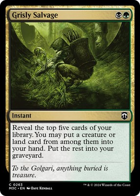 Grisly Salvage [Modern Horizons 3 Commander] Near Mint