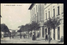 SAN GIORGIO DI NOGARO (Udine). Via Nuova. BAR ROMA. Vg. c/fr. 1926.