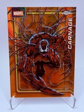 2026 Topps Chrome Marvel Carnage True Orange Refractor /25 #022 22/25 SSP