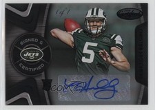2016 Certified Signed and Mirror Black 1/1 Christian Hackenberg #SC-CH Auto 05or