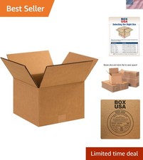 Pack of 15 Heavy-Duty Double Wall Boxes, 12"x12"x8" - Ultimate Protection
