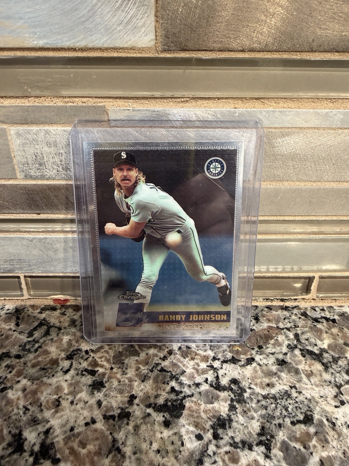 1996 Topps Chrome Randy Johnson #43