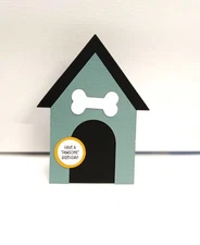 Craft Kit Birthday Pop up Dog  Total 4 cards and envelopes DIY