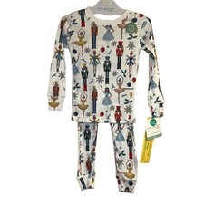 Little Planet by Carter  s Organic Cotton Holiday Nutcracker Pajama Set NEW 24M