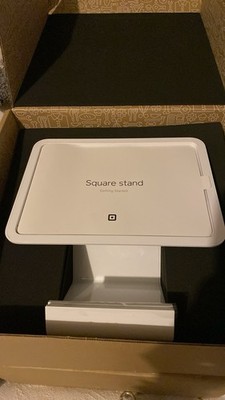 Square Square Stand Credit Card Terminal POS Kit w/ Cables & Toolkit (White) 