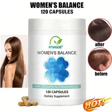 Women's Balance Hair Growth Supplements, Ages 30 and Up, 120 Count Gift for mom