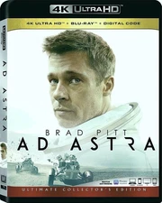 Ad Astra (4K Ultra HD Blu-Ray, 2019) Collector's Edition Brand New Brad Pitt