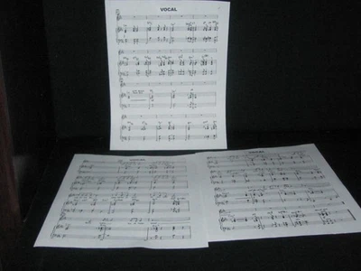 BIG BAND INST CHARTS BLUE SKIES WITH VOCAL 5/4/4/4 PRINTED - Bild 1 von 4