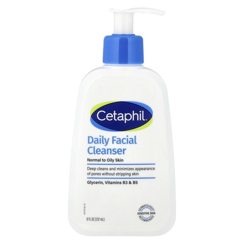 Daily Facial Cleanser, Normal to Oily Skin, 8 fl oz (237 ml)
