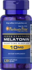 Puritan's Pride Melatonin 10 mg - 120 Capsules