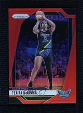 2024 Panini Prizm WNBA Red Prizm 2/299 Teaira McCowan #105 01w7