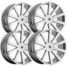 Set Of 4 Strada S50 Gabbia 20x8.5 6x1356x5.5 30mm Chrome Wheels Rims Set Of 4 Strada S50 Gabbia 20x8.5 6x1356x5.5 30mm Chrome Wheels Rims