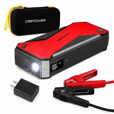 Jump Starter Portable Car Booster 3000A 18000mAh Power Bank LCD Screen