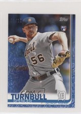 2019 Topps Mini Blue 1/10 Spencer Turnbull #US276 4l3