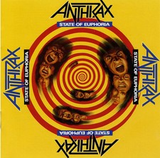 ANTHRAX State Of Euphoria CD BRAND NEW