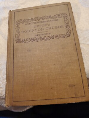 Vintage The Adventures of Robinson Crusoe by Daniel Defoe 1911 | eBay