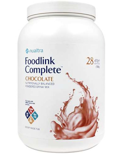 Nualtra Foodlink Complete Chocolate Tub 1596G - Image 2