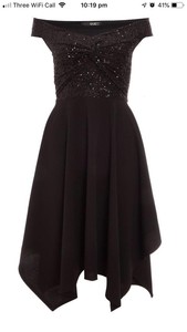 hanky hem midi dress