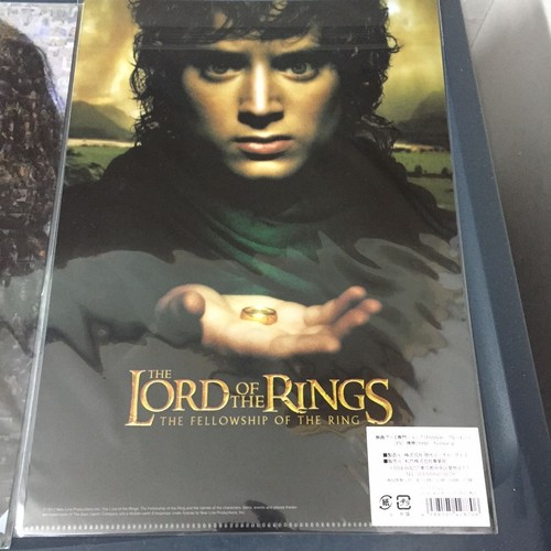 LORD of the RINGS Japan The Fellowship of the Ring CLEAR FILE Aragorn Frodo - Picture 3 of 3