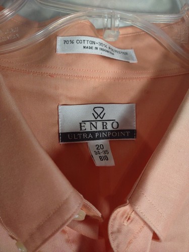 Enro Ultra Pinpoint Para hombres 20 34-35 Gran Trabajo Informal Oficina Boda Cena - Imagen 5 de 6