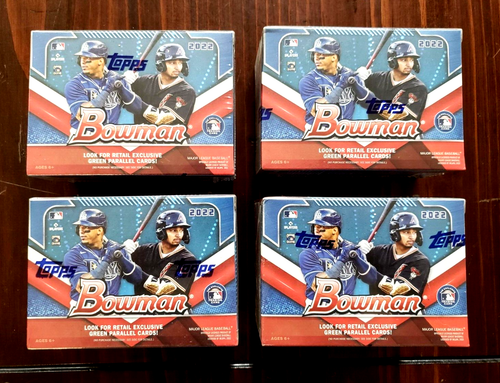 2022 Bowman Baseball Blaster Box 4 Box Lot - Picture 2 of 2