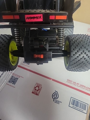 VINTAGE TYCO 9.6V HAMMER RC TRUCK - Picture 8 of 10