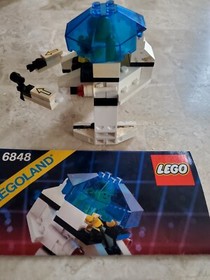 Vtg 1968 LEGO 6848 Classic Space Futuron  Strategic Pursuer  Complete  Manual 
