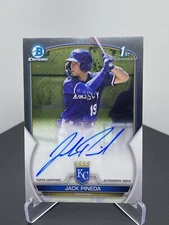 2023 Bowman Chrome - Prospect Autographs #CPA-JPI Jack Pineda ( RC) KC Royals 