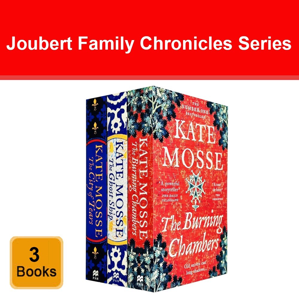 The Joubert Family Chronicles Series 3 Books Collection Set by Kate Mosse NEW
