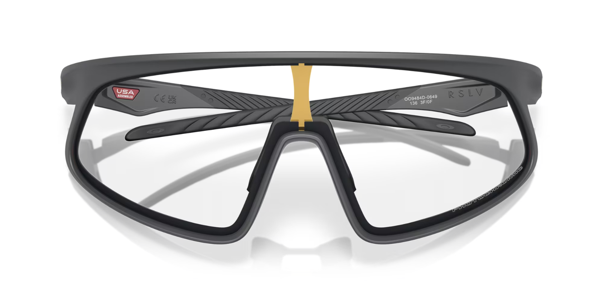 Oakley Sunglasses RSLV OO9484D-0649 Matte Carbon Shield Frames