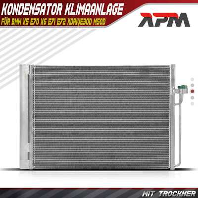 Kondensator Klimaanlage mit Trockner für BMW X5 E70 X6 E71 E72 xDrive30d M50d