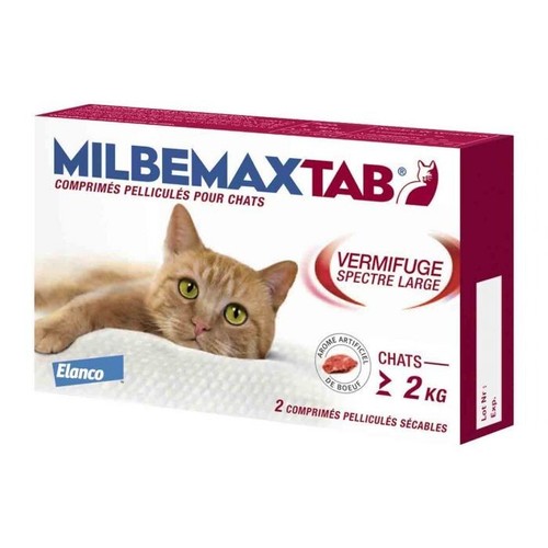 WIDE SPECTRUM DEWORMER BOX FOR LARGE CATS: WEIGHT BETWEEN 2 AND 12KG - Picture 1 of 2