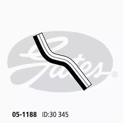 Gates Moulded Radiator Hose #05-1188 - Picture 2 of 2