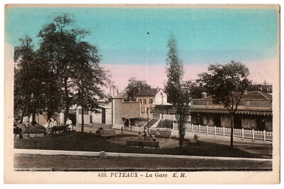 CPA 92 - PUTEAUX (Hauts de Seine) - 419. La Gare - E.M.