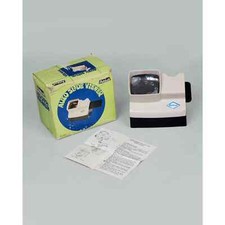 1970s Apollo Auto Slide Viewer in Original Box Including Instructions 35mm NOS