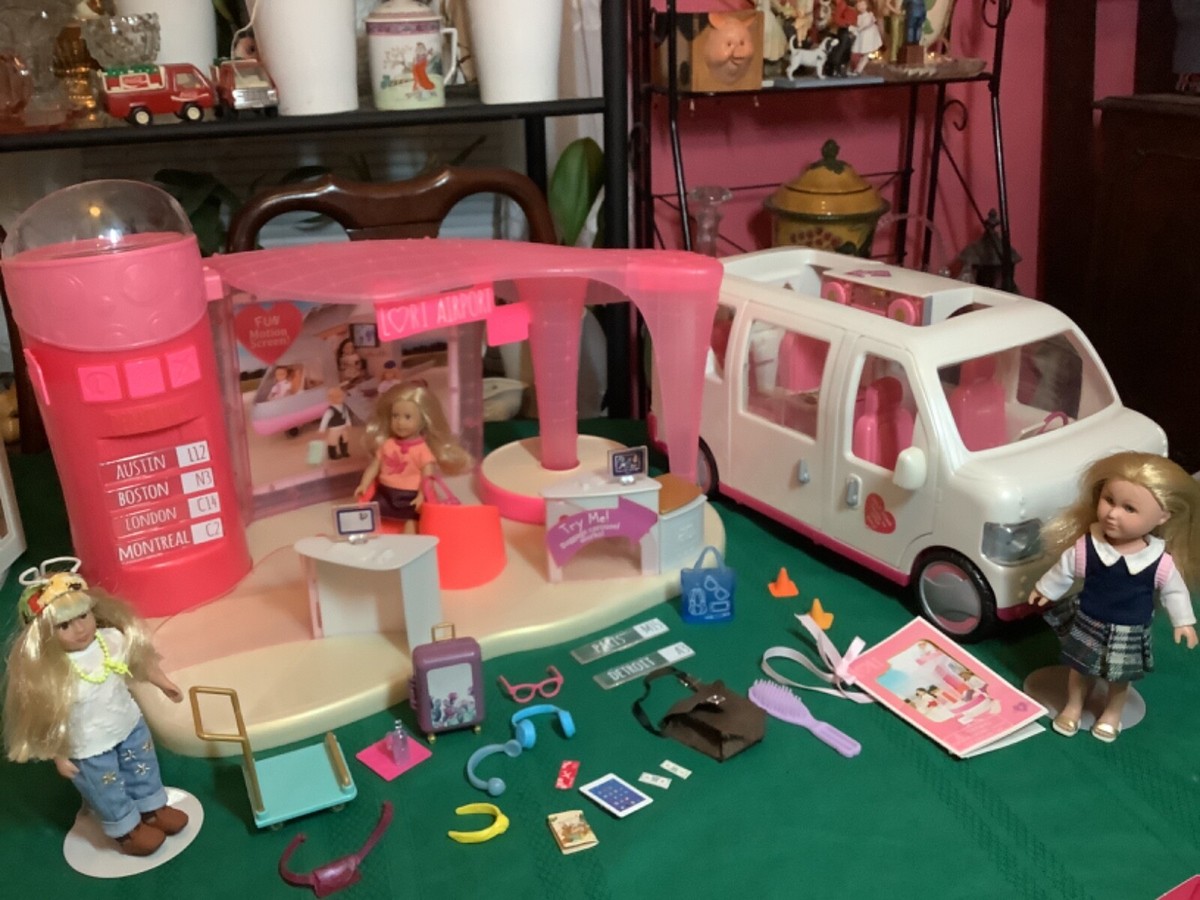 Barbie Doll Airport Set Barbie Dream Plane With Pilot Doll: Soar