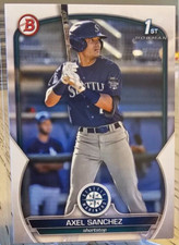 2023 Bowman 1st Prospect Axel Sanchez #BP-73 Mariners