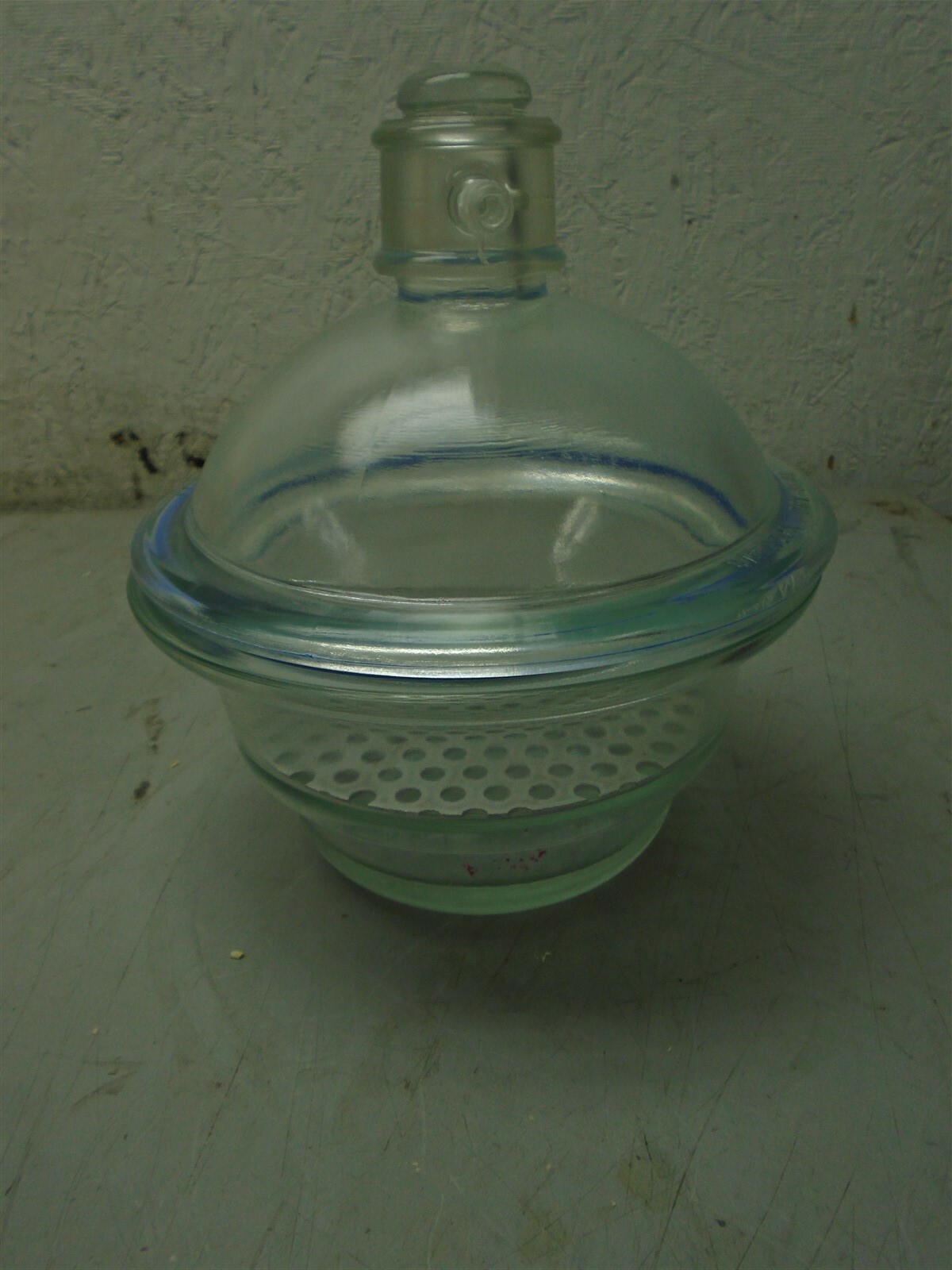 WHEATON DrySeal Vacuum Desiccator Pat. 3289879 150mm ID W/ 140mm Plate