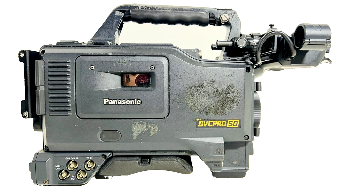 Panasonic AJ-SDX900P DVCPRO50 Camera W/AJ-VF20WP Viewfinder Panasonic AJ-SDX900P DVCPRO50 Camera W/AJ-VF20WP Viewfinder