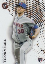TAYLOR MEGILL TOPPS PRISTINE ROOKIE CARD RC NEW YORK METS #223 2022 22